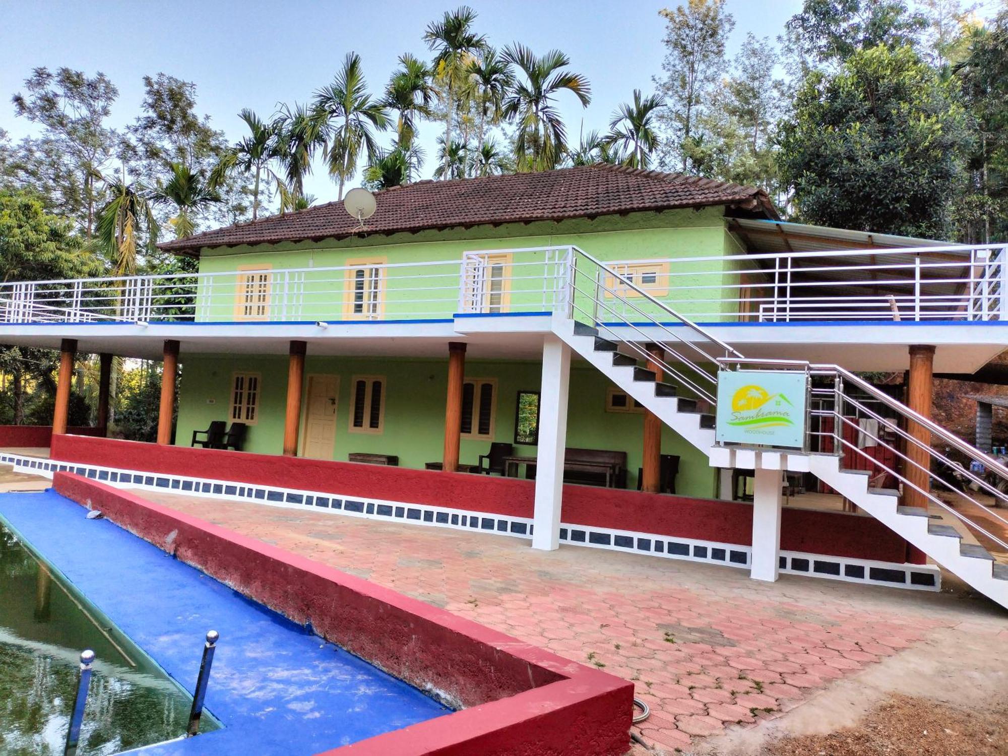 Villa Sambrama Wood House Madikeri Exterior foto